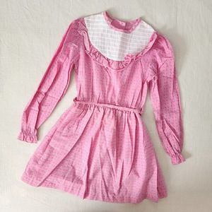 Vintage Winnie The Pooh Floral Dress kids 6